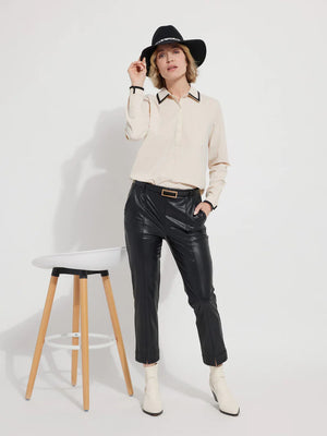 Lysse - Andrea Crop Vegan Trouser / Black