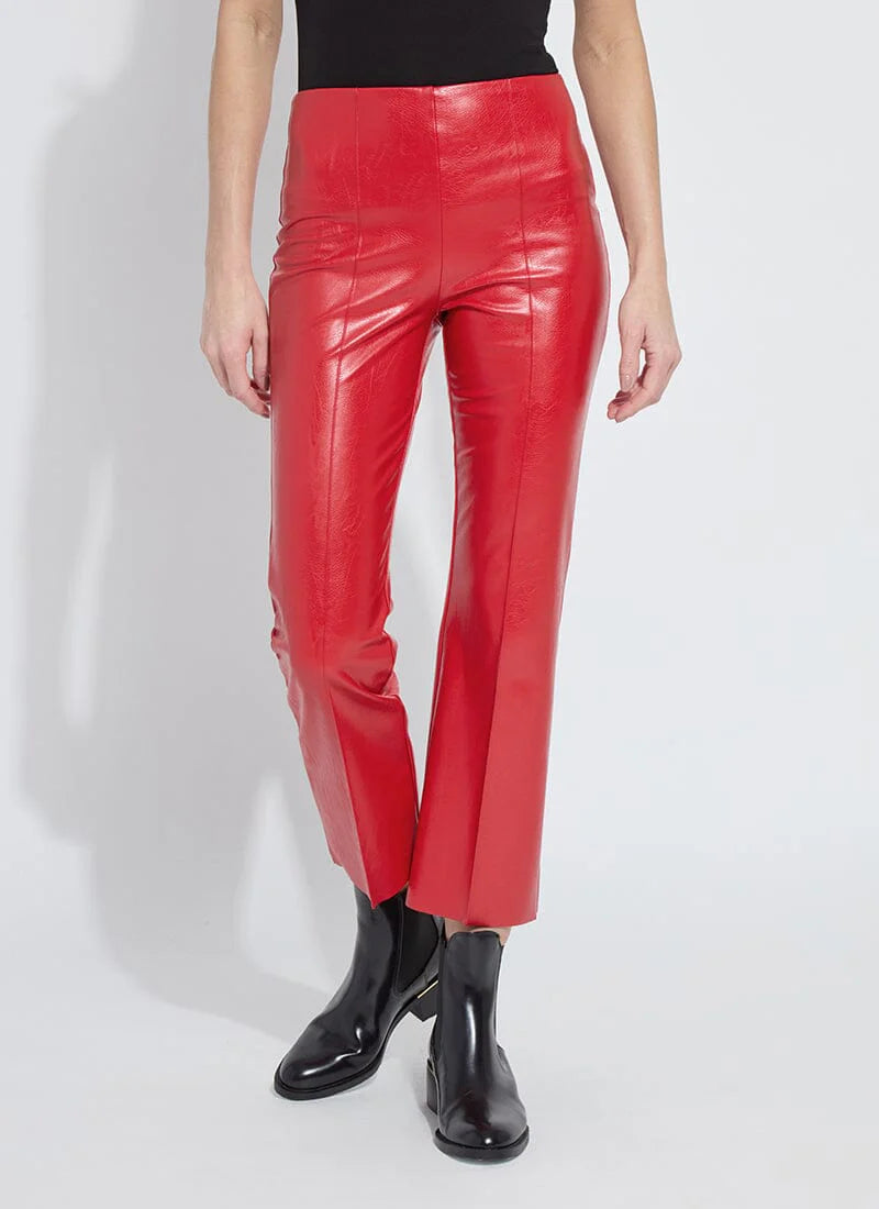 Lysse - Elysse Vegan Ankle Pant / Extra Ordinary Red