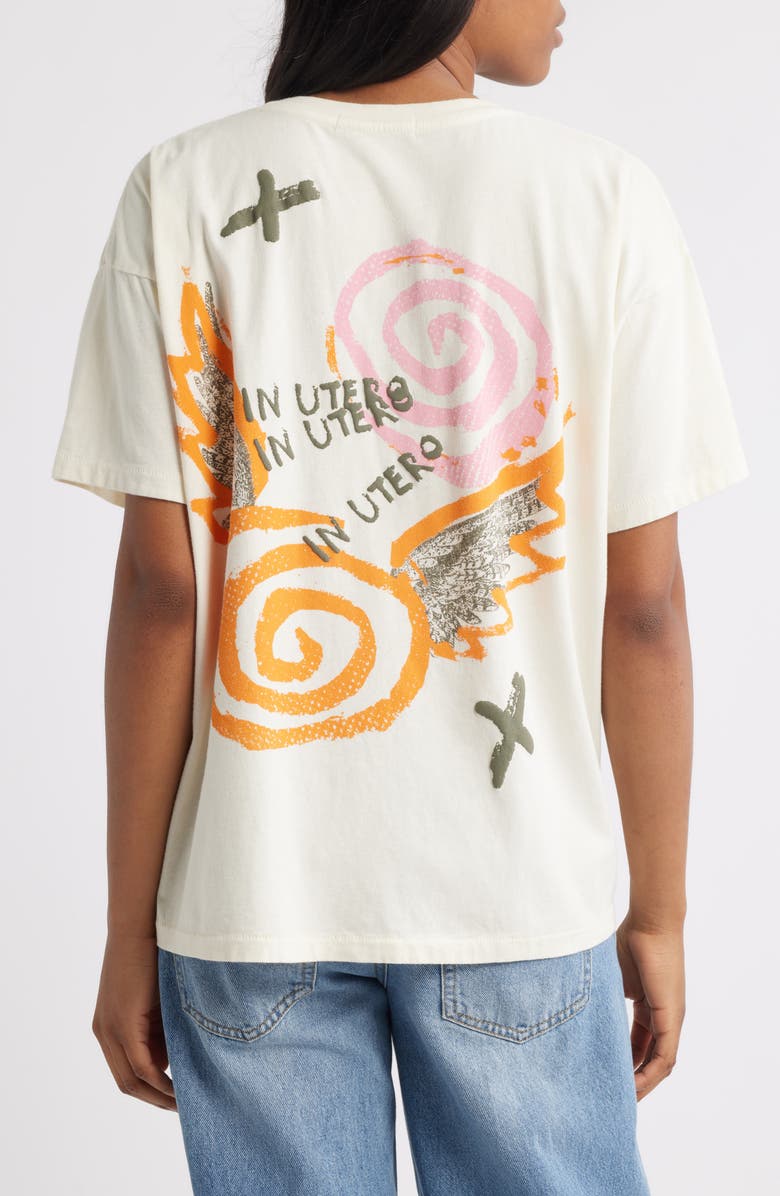 Daydreamer - Nirvana in Utero Collage Tee / Stone Vintage / FINAL SALE