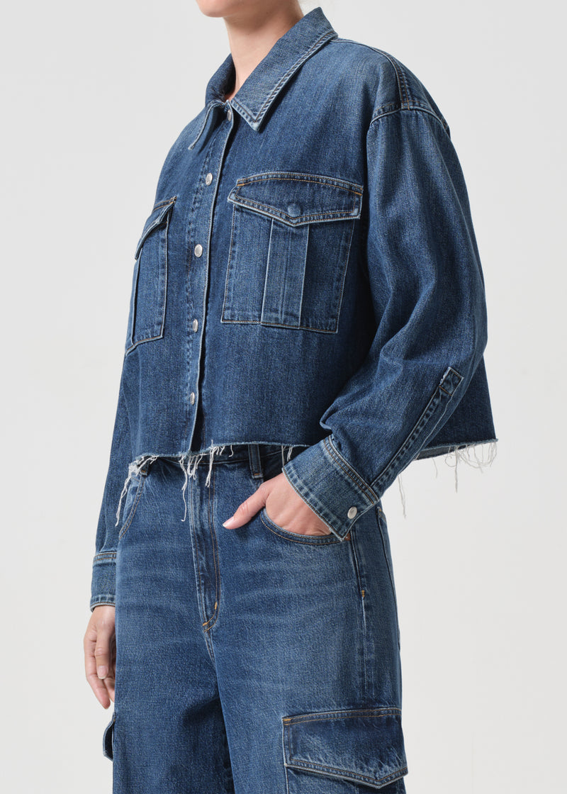 Agolde - NYX Denim Shirt / Pathway