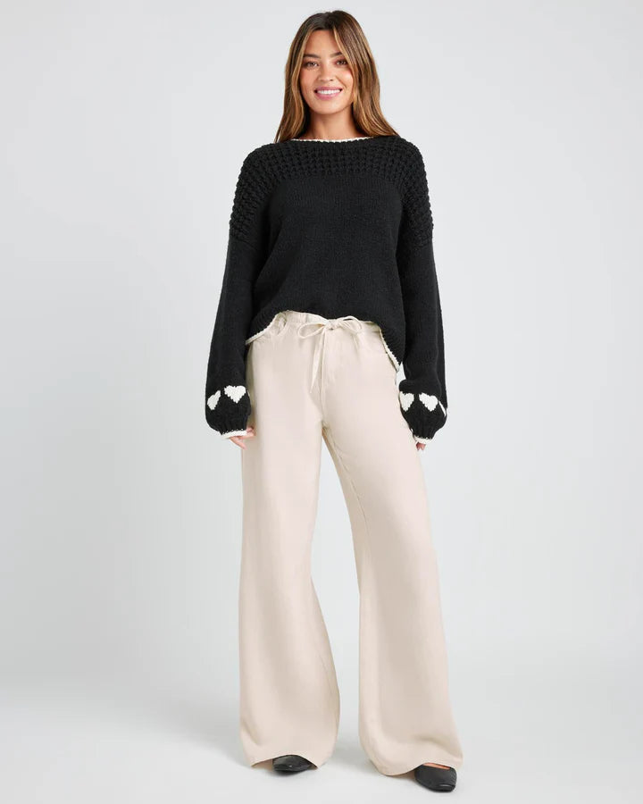 Splendid - Lounge Denim Pant / Moonstone