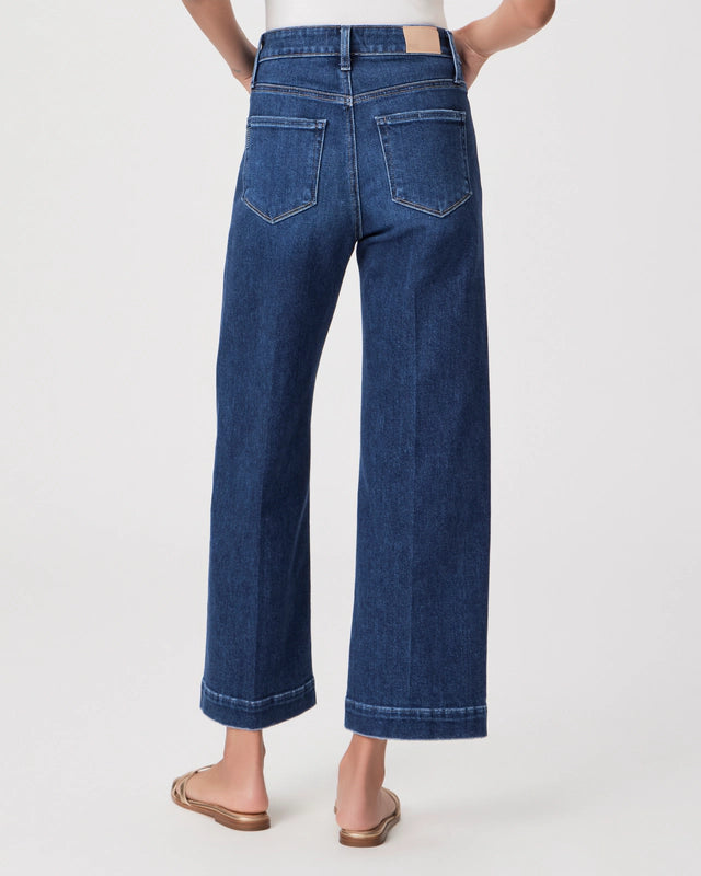 Paige - Anessa Wide Leg Denim / Foreign Film