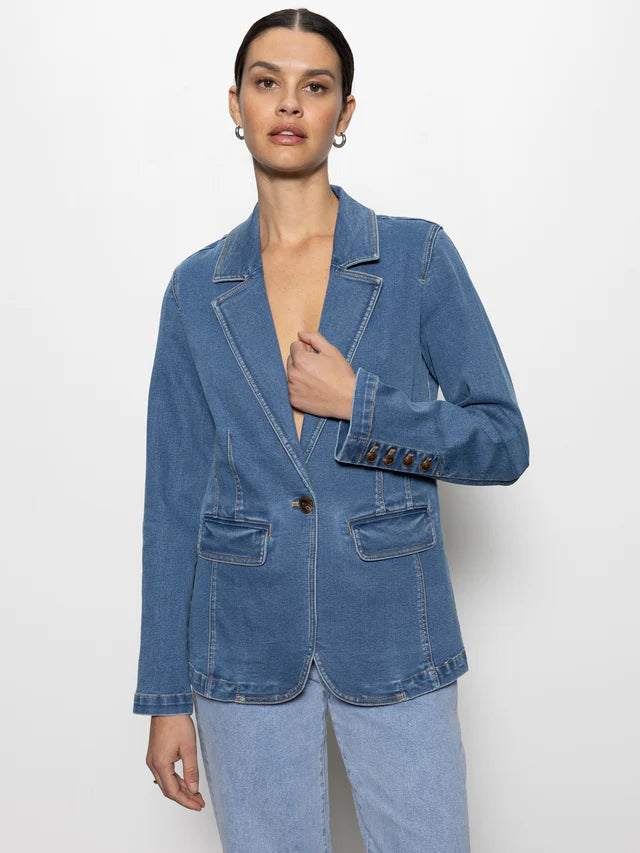 Sanctuary - Sculpted Denim Blazer / Best in Show