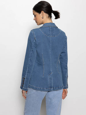 Sanctuary - Sculpted Denim Blazer / Best in Show