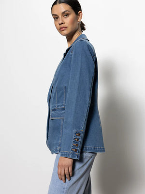 Sanctuary - Sculpted Denim Blazer / Best in Show