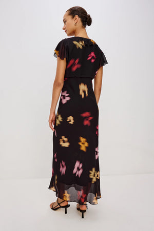 Rails - Neela Dress / Onyx Blurred Floral