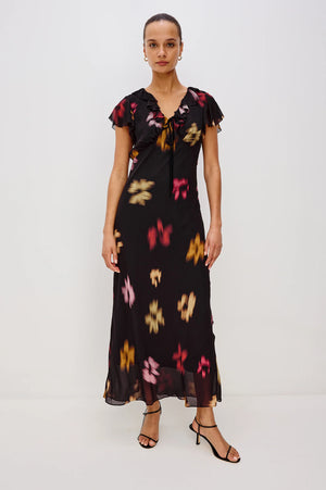 Rails - Neela Dress / Onyx Blurred Floral