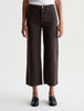 AG - Saige Wide Leg Crop Jean / Sulfur Burnt Umber