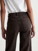 AG - Saige Wide Leg Crop Jean / Sulfur Burnt Umber