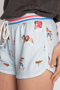 PJ Salvage - Ruffin It Short / Ice Blue