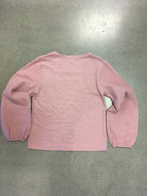 Dylan - Modern Crop Cotton Slub With Gauze Sleeve / Quartz