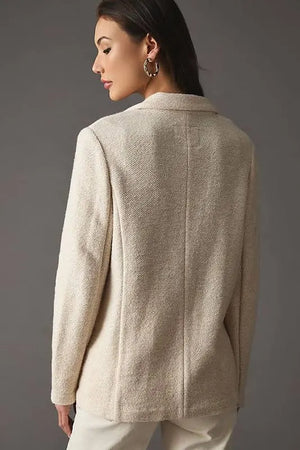 Sanctuary - Bryce Knit Blazer / Toasted Marshmallow