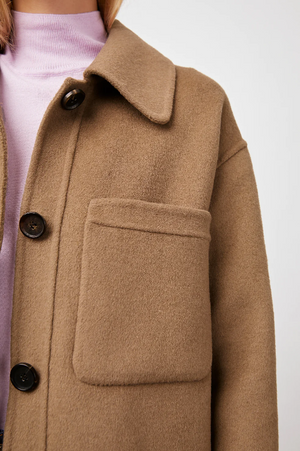 Rails - Connie Shirt Jacket / Camel