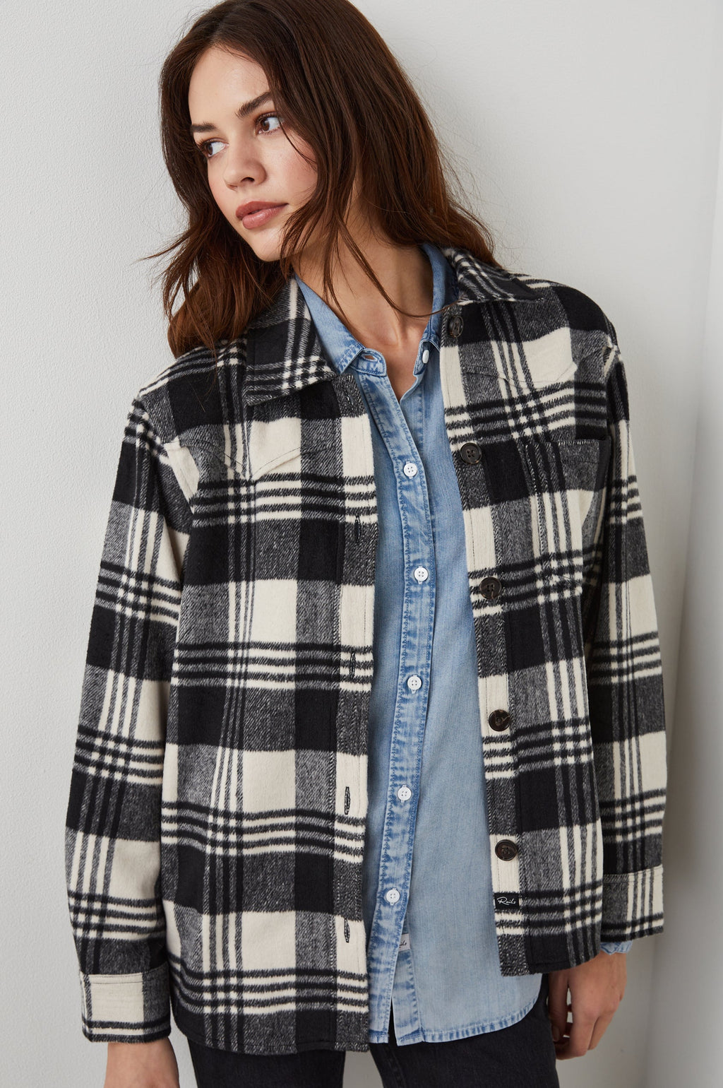 Rails - Tripp Jacket / Oyster Black