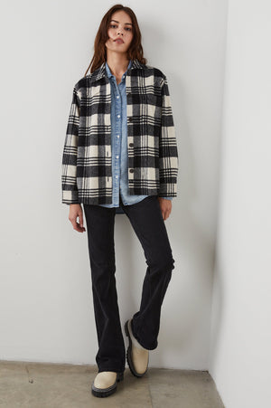 Rails - Tripp Jacket / Oyster Black