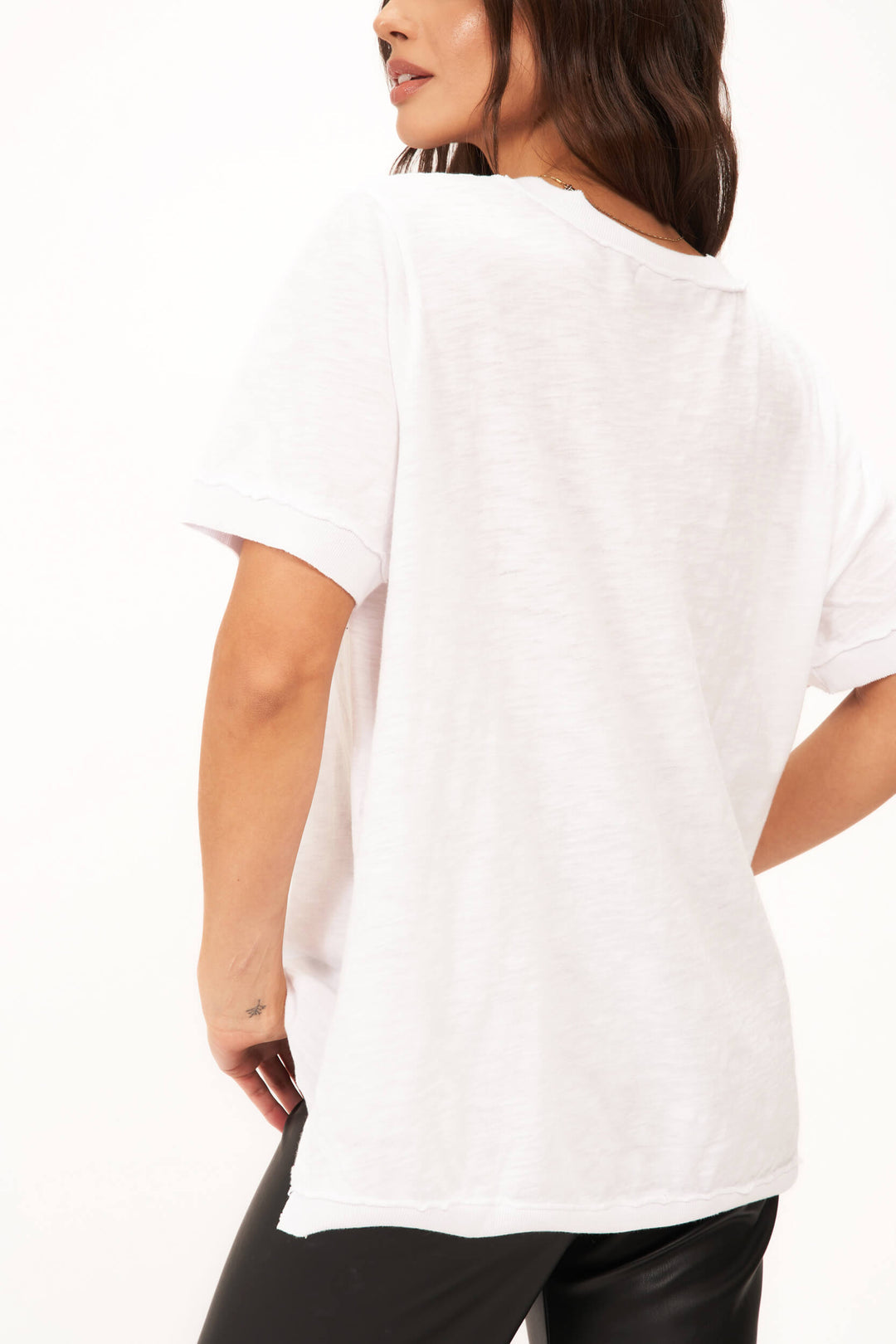 Project Social T - Knock Out V-Neck Tee / White