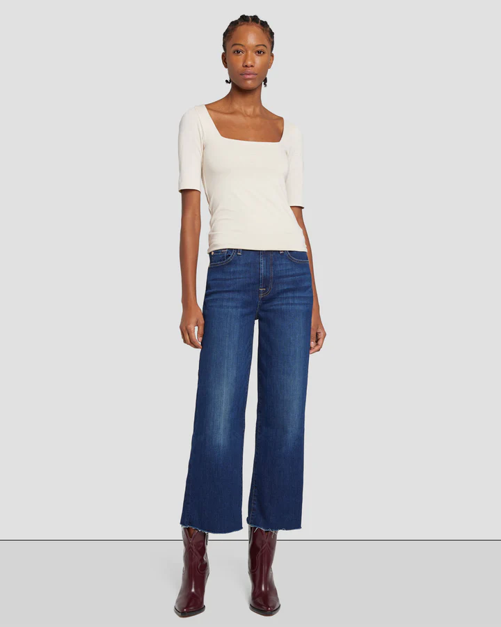 7 For All Mankind - Cropped Alexa / Dian