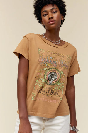 Daydreamer - Johnny Cash Microphone Label Tee
