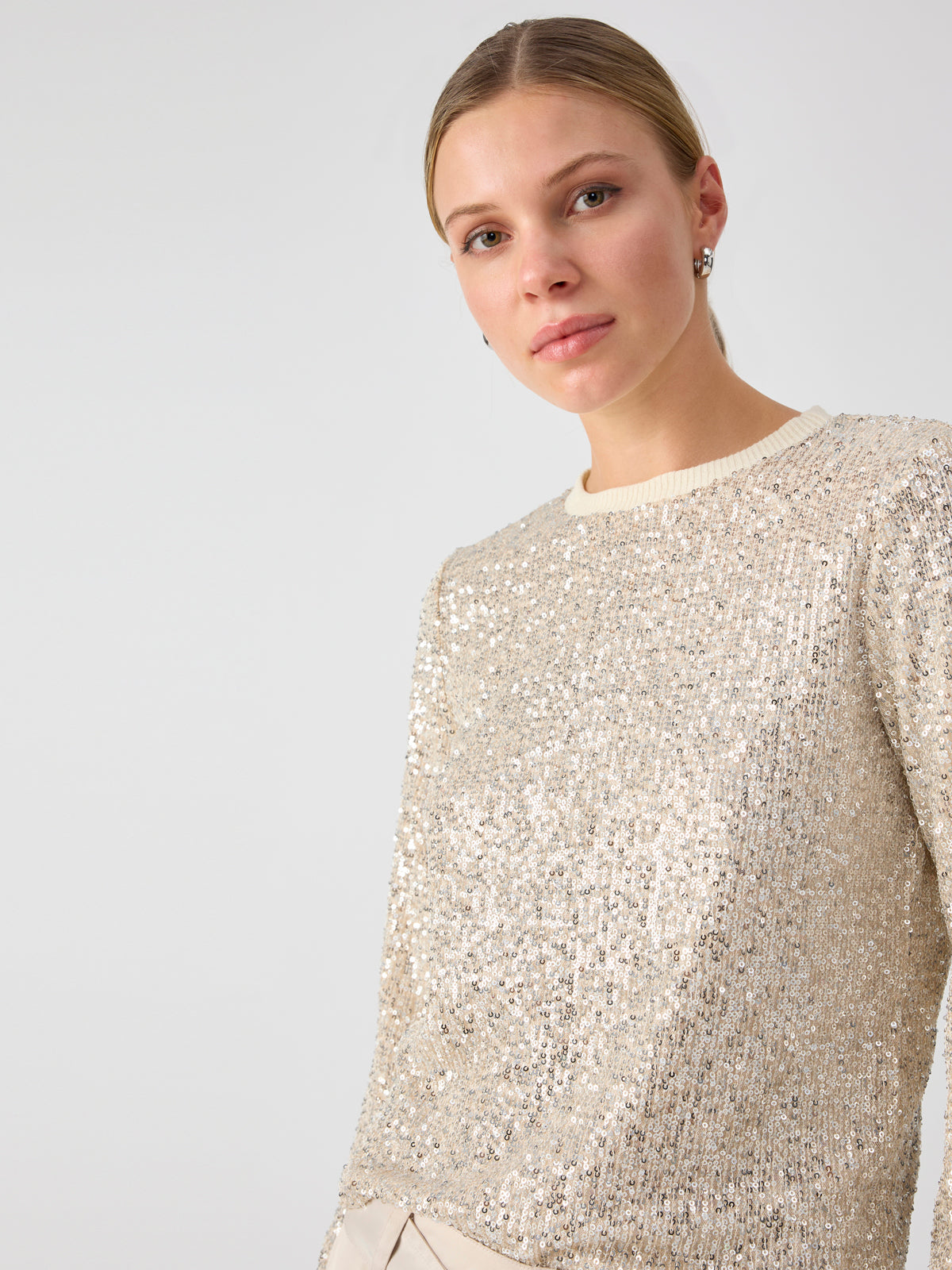 Sanctuary - Sparkle Together Top / Champagne
