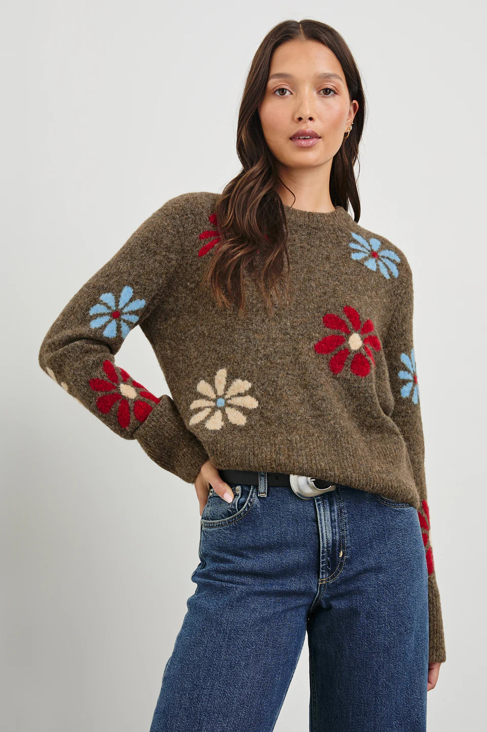 Rails - Anise Sweater / Winter Floral