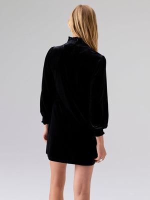 Sanctuary - Lost and Love Velvet Dress / Black