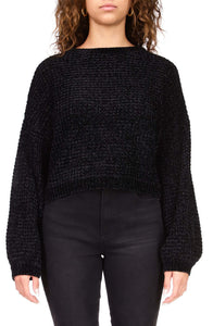 Sanctuary - Under The Stars Chenille Sweater / Black