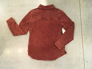Mystree - Washed Shirt Jacket / Sunset