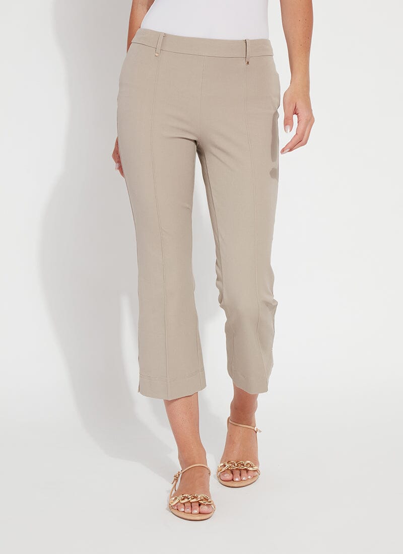 Lysse - Amanda Bootcut Crop / French Beige / FINAL SALE