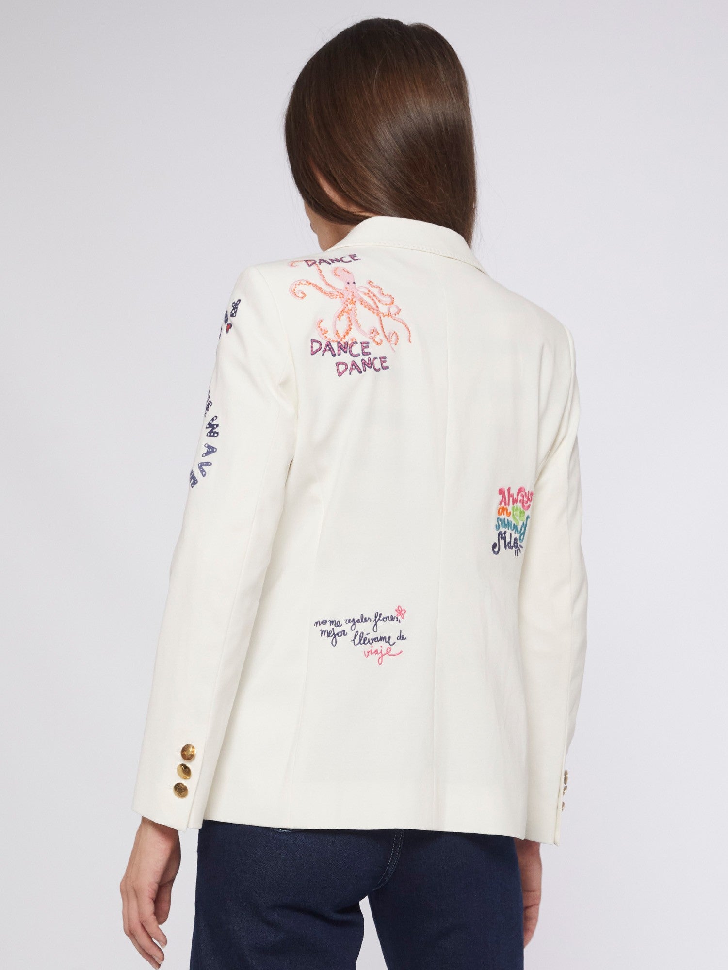 Vilagallo - Harlow Embroidered Jacket