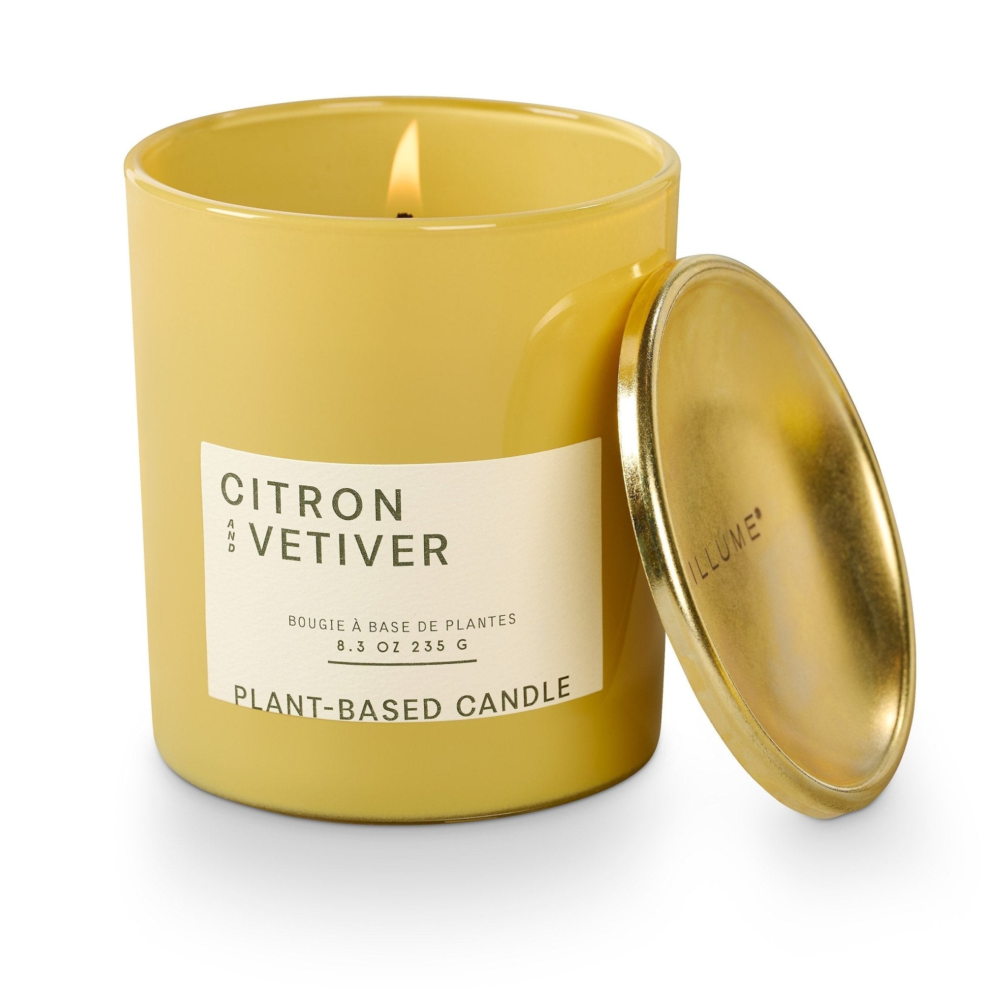 Illume - Citron & Vetiver Verde Lidded Jar Candle