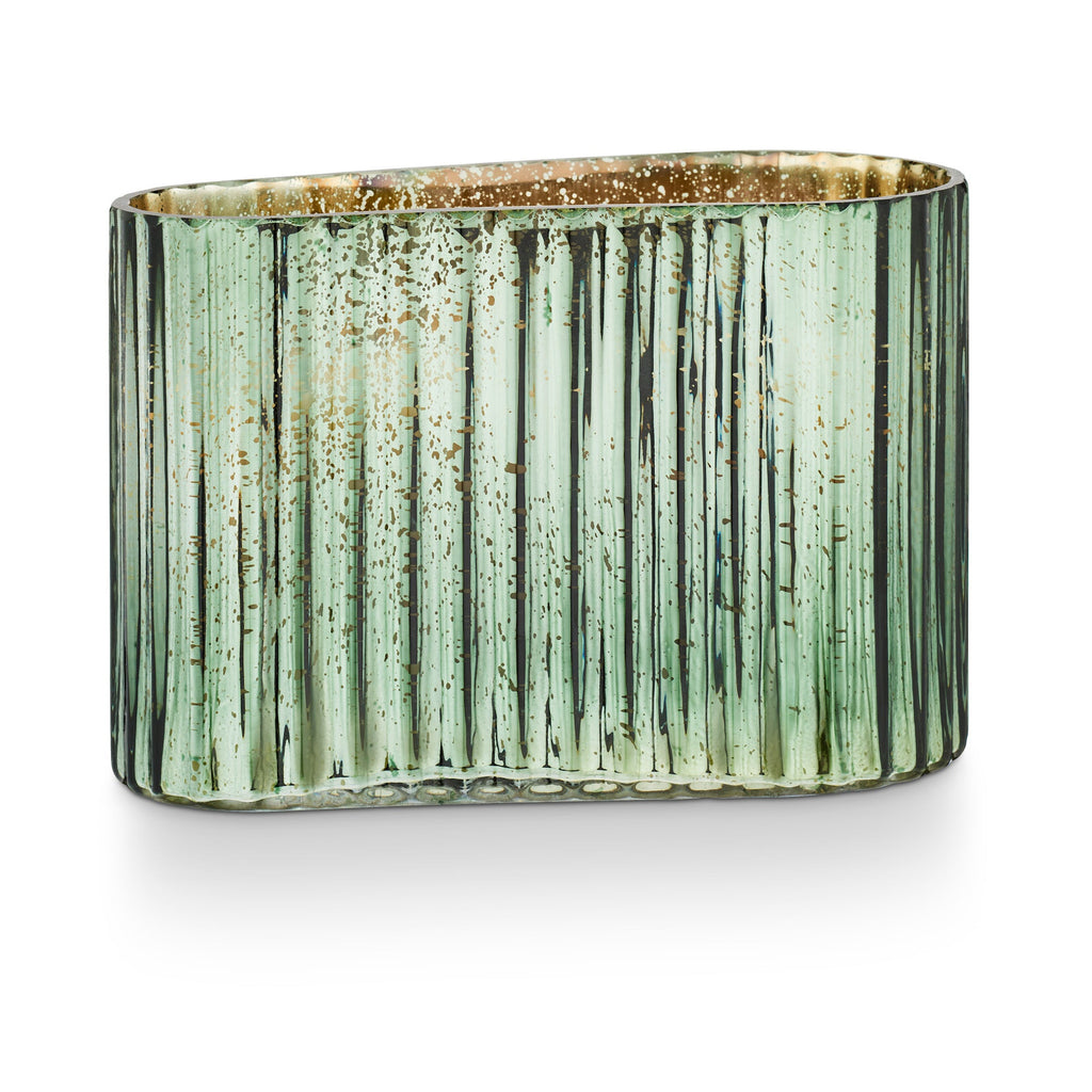 Illume - Balsam & Cedar Glitz Glass Medium Candle