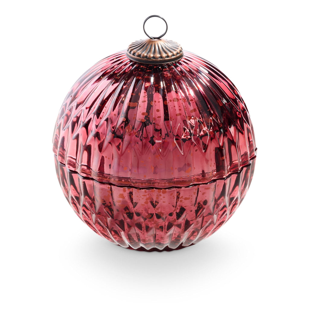 Illume - Red Balsam & Cedar Mercury Ornament Candle