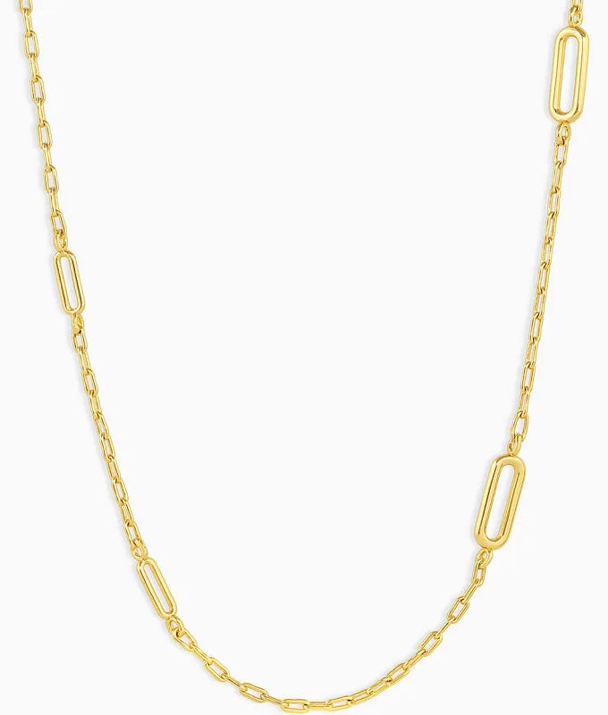 Gorjana - Zoey Link Necklace / Gold