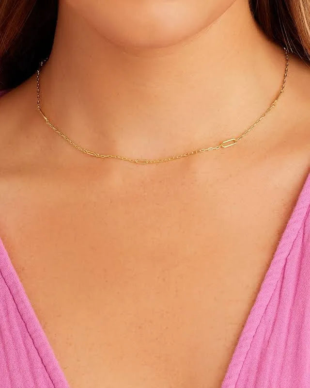 Gorjana - Zoey Link Necklace / Gold