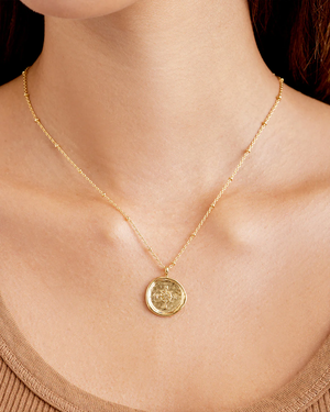 Gorjana - Compass Coin Necklace