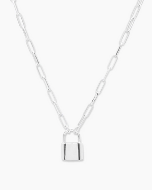 Gorjana - Kara Padlock Charm Necklace