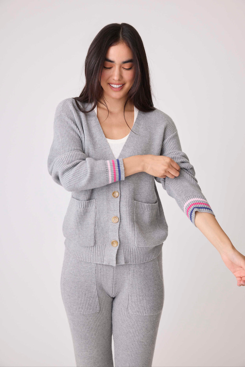 PJ Salvage - Cardigan Sweater Weather/ Grey