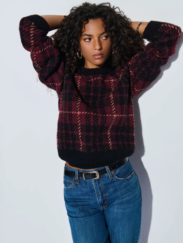 Nation - Brice Plaid Sweater / Party Plaid / FINAL SALE