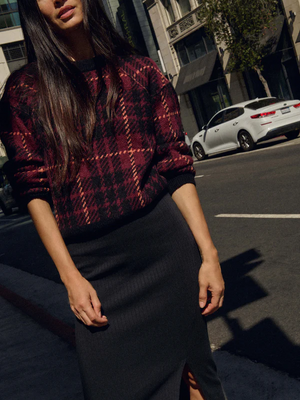 Nation - Brice Plaid Sweater / Party Plaid / FINAL SALE