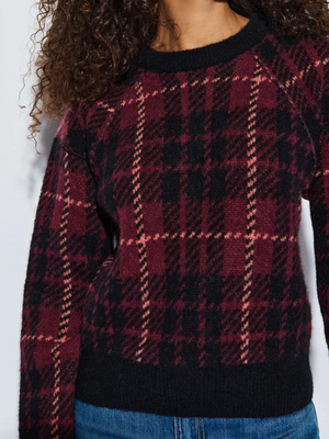 Nation - Brice Plaid Sweater / Party Plaid / FINAL SALE