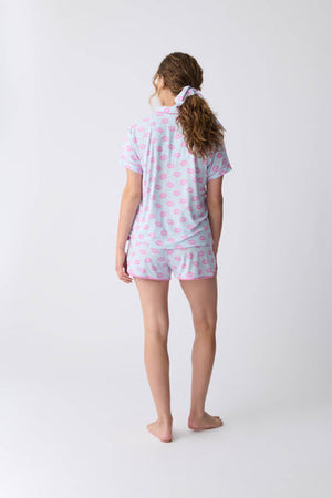 PJ Salvage - Lovely Dreams Shorts Set / Light Blue