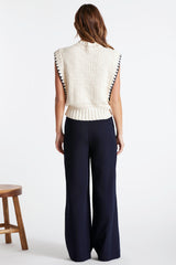 Bishop & Young - Richie Whipstitch Sweater / Ivory