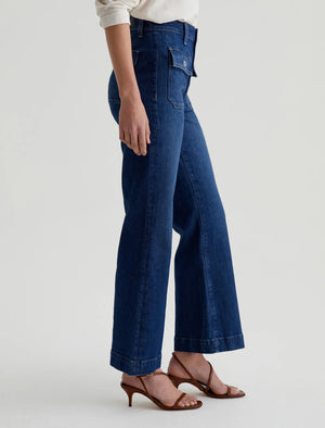 AG - Bonnie Mid-Rise Flare Denim/ Shallow