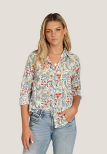 Dylan - 1 Pocket Button-Up / Denim