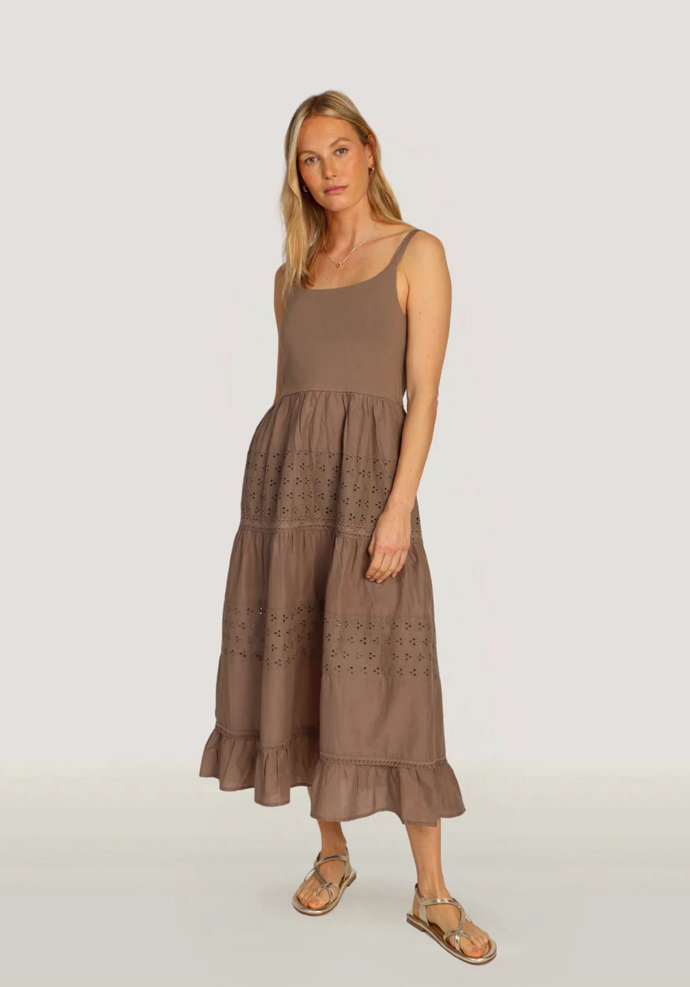 Dylan - Victoria Dress / Brown