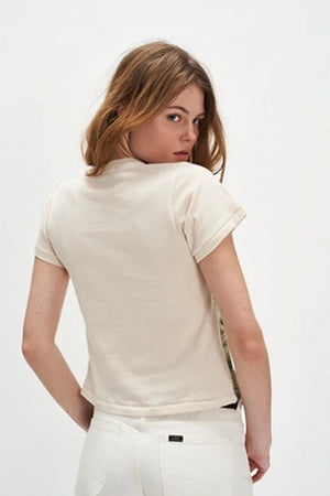 Daydreamer - Motel Ranch House Vintage Tee / Dirty White