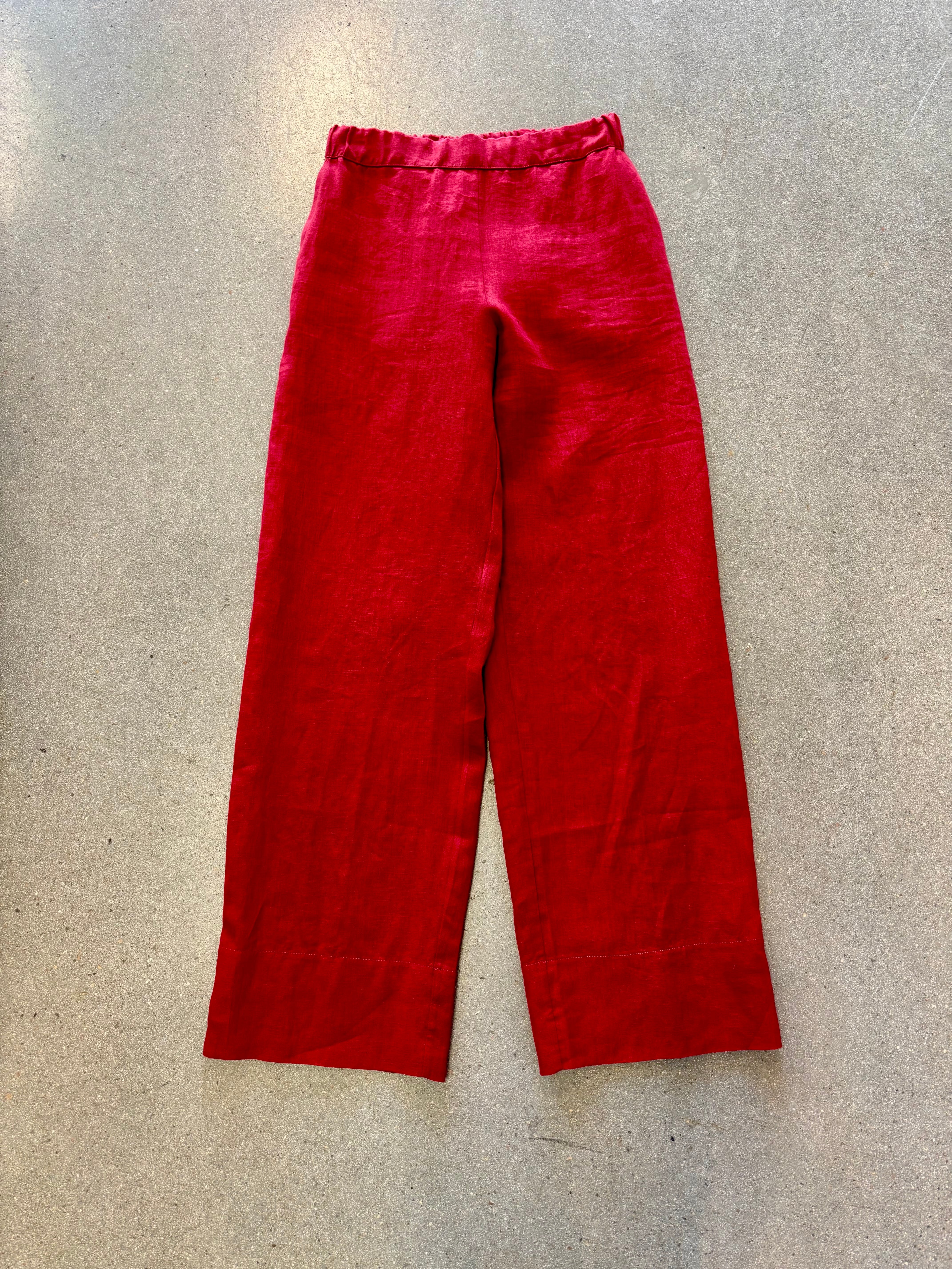 Whyci Milano - Amarena Pant/ Black Cherry