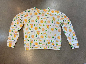 PJ Salvage - Mimosa Me Long Sleeve Top / Ivory