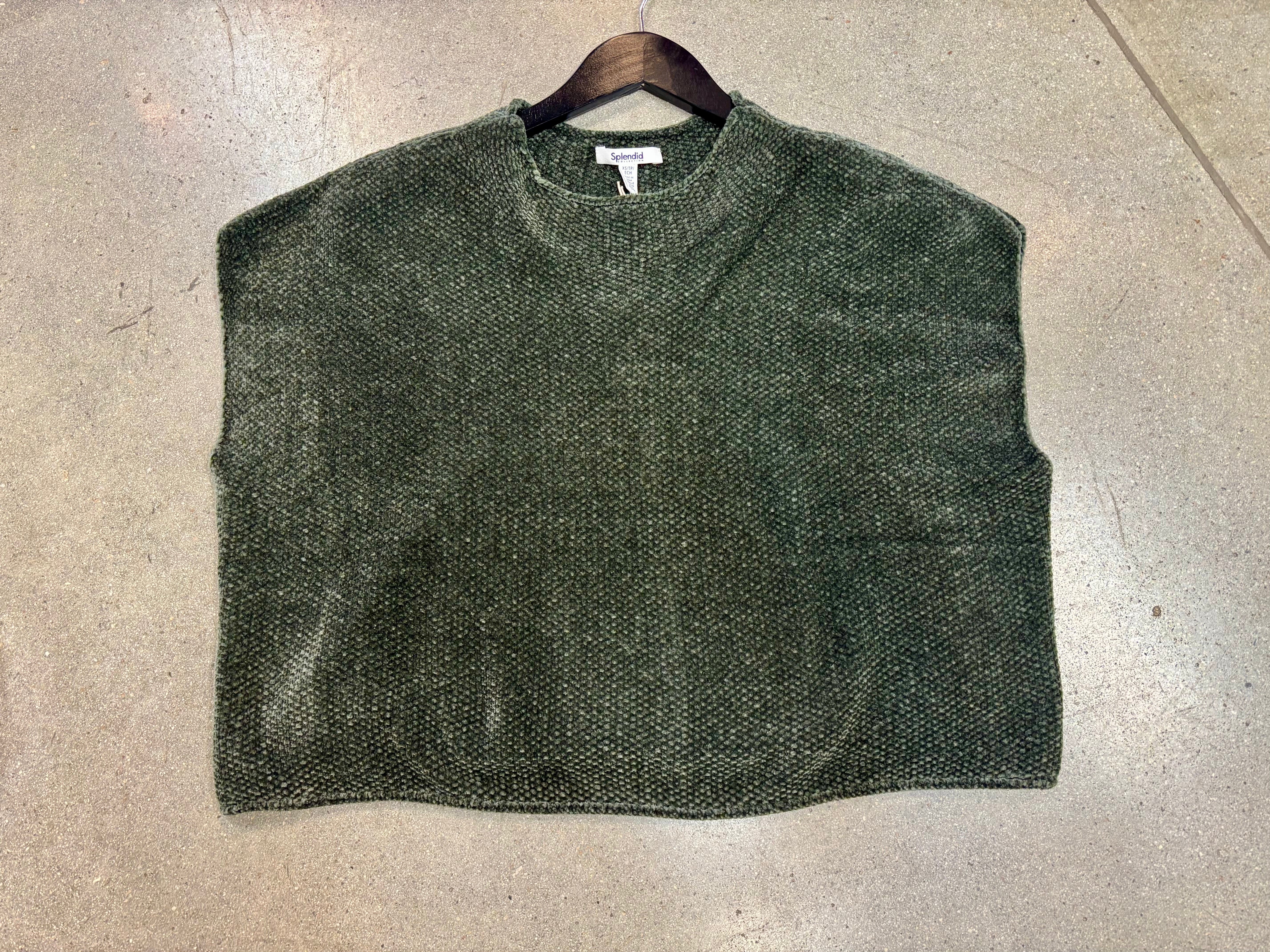 Splendid - Andrea Mockneck Sweater / Green Spruce