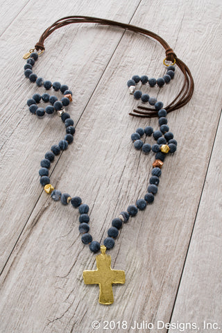 Julio Designs - Bluejean Necklace